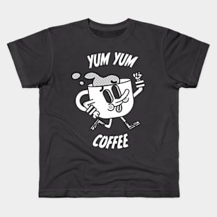 Yum Yum Coffee Kids T-Shirt